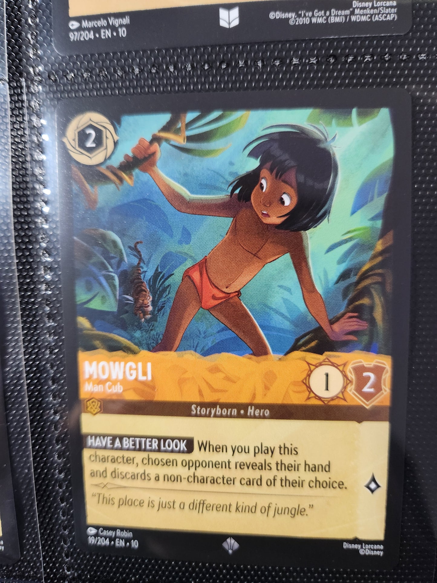 Mowgli Man Cub| Disney Lorcana | Near Mint