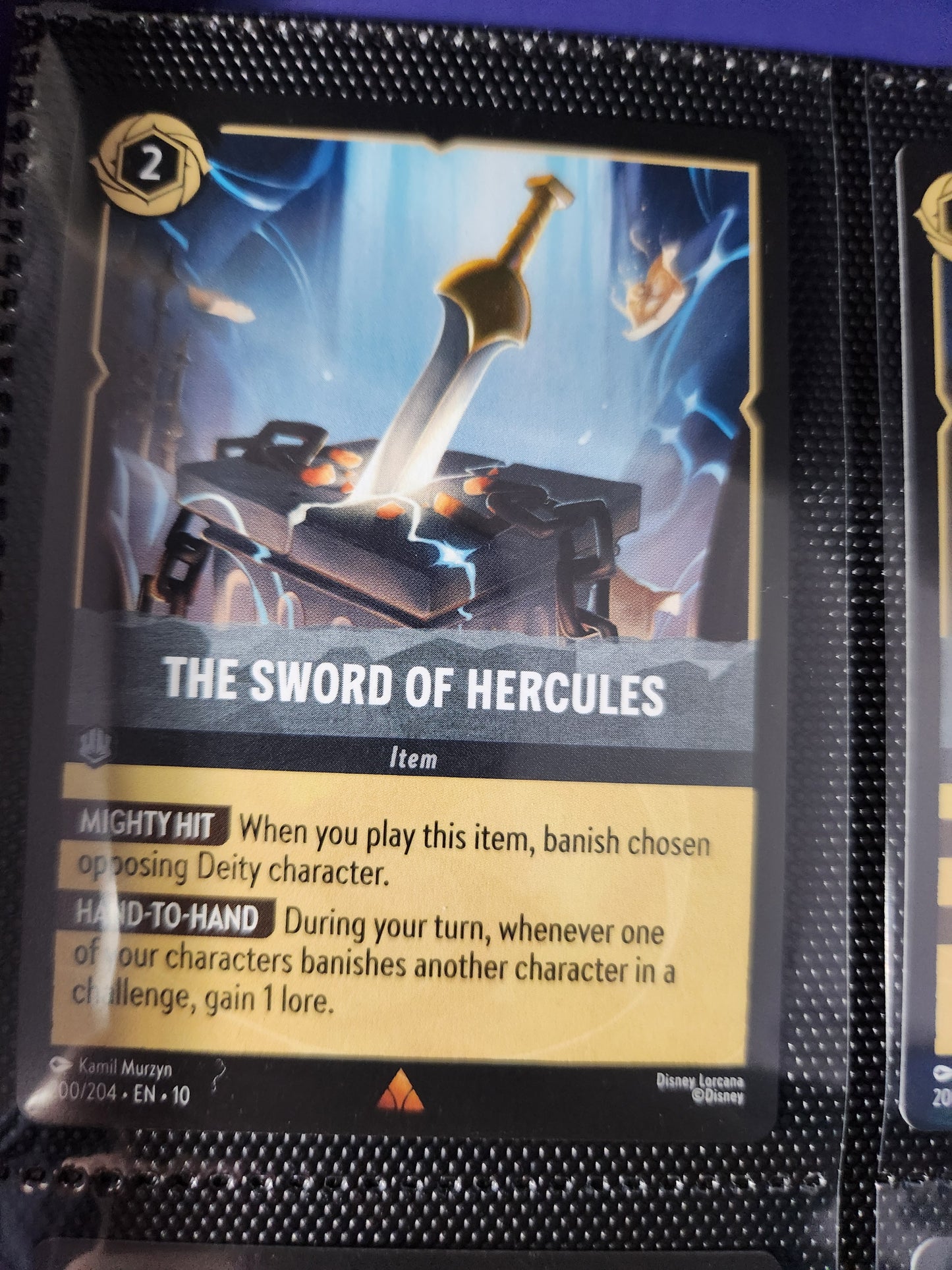 The sword of Hercules | Disney Lorcana | Near Mint