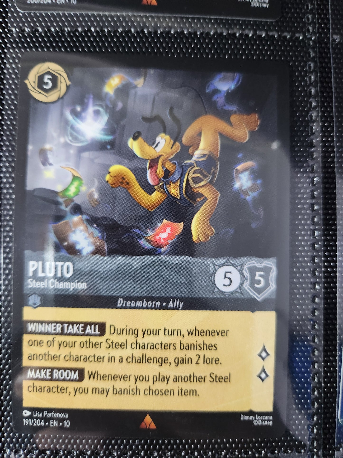 Pluto Steel Champion| Disney Lorcana | Near Mint (Copia)