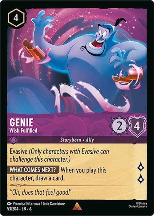Genie Wish Fullfilled | Disney Lorcana | Near Mint